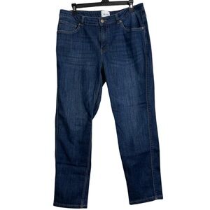 DU/ER Performance Denim Straight Jeans Women’s 12 Medium Wash Stretch